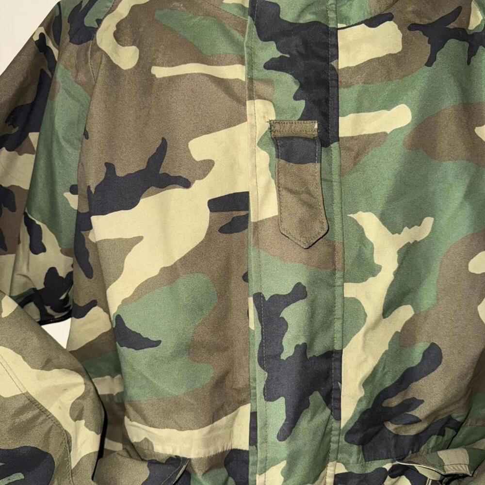Authentic U.S.‎ Military ECWCS Woodland Camouflage Parka - Picture 3 of 8
